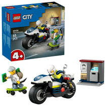 LEGO City achtervolging op politiemotor 60455
