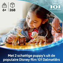 LEGO Disney Lucky en Penny uit 101 Dalmatiërs 43271 productafbeelding 2