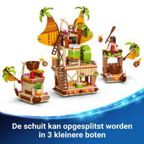 LEGO Disney Vaiana 2 Kakamora boot 43258 productafbeelding 4