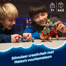 LEGO DREAMZzz Mateo's vuurkameleon 71492 productafbeelding 2