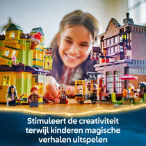 LEGO Harry Potter Zwik & Zwachtels Zwerkbalpaleis en IJssalon 76452 productafbeelding 3