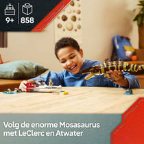 LEGO Jurassic World bouwbare Mosaurus bootmissie 76974 productafbeelding 2