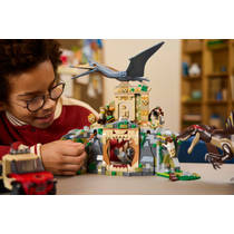 LEGO Jurassic World Spinosaurus en Quetzalcoatlus luchtmissie 76976 productafbeelding 8