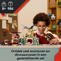 LEGO Jurassic World Spinosaurus en Quetzalcoatlus luchtmissie 76976 productafbeelding 2