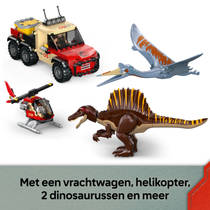 LEGO Jurassic World Spinosaurus en Quetzalcoatlus luchtmissie 76976 productafbeelding 4