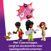 LEGO Friends muziekwinkel en appartement 42653 productafbeelding 5