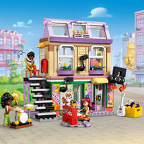 LEGO Friends muziekwinkel en appartement 42653 productafbeelding 7