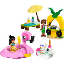 LEGO Friends zwembadfeestje met flamingo en eenhoorn 42658 productafbeelding 2