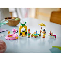 LEGO Friends zwembadfeestje met flamingo en eenhoorn 42658 productafbeelding 8