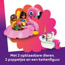 LEGO Friends zwembadfeestje met flamingo en eenhoorn 42658 productafbeelding 6