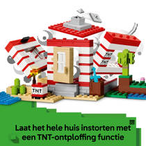 LEGO Minecraft het TNT junglehuis 21275 productafbeelding 3