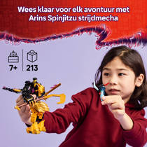 LEGO NINJAGO Arins Spinjitzu strijdmecha 71839 productafbeelding 3