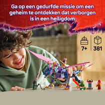 LEGO NINJAGO Rontu de Meesterdraak 71842 productafbeelding 2