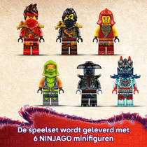 LEGO NINJAGO strijdvoertuig 71844 productafbeelding 5