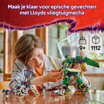 LEGO NINJAGO Lloyds vliegtuigmecha 71845 productafbeelding 2