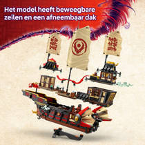 LEGO NINJAGO de Tempel Bounty 71848 productafbeelding 4