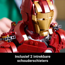 LEGO Marvel Iron Man MK4 buste 76327 productafbeelding 4