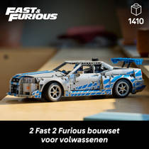 LEGO Technic 2 Fast 2 Furious Nissan Skyline GT-R (R34) auto 42210 productafbeelding 2