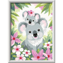 Ravensburger CreArt Schilderen op nummer schattige koala's productafbeelding 2
