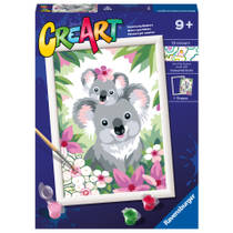 Ravensburger CreArt Schilderen op nummer schattige koala's