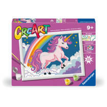 Ravensburger CreArt Schilderen op nummer roze eenhoorn