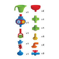 Happy Kid 18-delige bad bouwspeelset productafbeelding 3