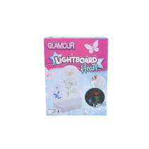 Glamour lichtbord hart - 16 cm