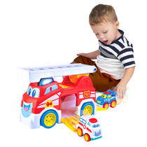 Brandweerwagen speelset productafbeelding 3