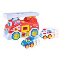 Brandweerwagen speelset