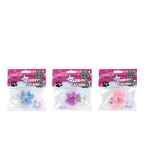 Glamour Squishy kattenpootje met glitter
