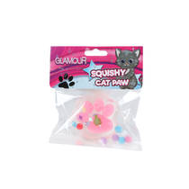 Glamour Squishy kattenpootje met glitter productafbeelding 4