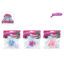 Glamour Squishy kattenpootje met glitter productafbeelding 2