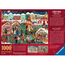 Ravensburger puzzel Christmas Market - 1000 stukjes productafbeelding 3