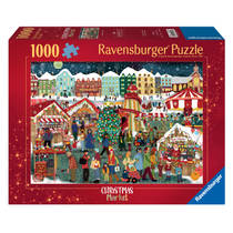 Ravensburger puzzel Christmas Market - 1000 stukjes