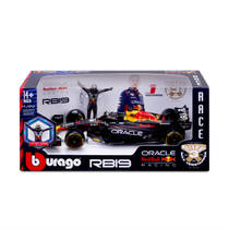 Bburago Max Verstappen RBR RB19 Racing Legends auto - 1:24 productafbeelding 2