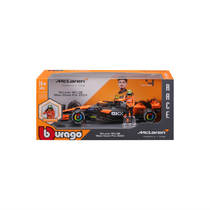 Lando Norris McLaren MCL3 The Racer's Choice auto - 1:24 productafbeelding 2