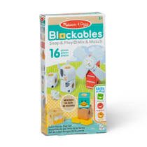 Melissa & Doug Blockables boerderijdieren blokkenset 16-delig productafbeelding 3