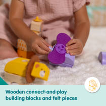 Melissa & Doug Blockables safari blokkenset 34-delig productafbeelding 7