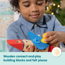 Melissa & Doug Blockables voertuigen blokkenset 54-delig productafbeelding 7