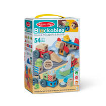 Melissa & Doug Blockables voertuigen blokkenset 54-delig productafbeelding 3