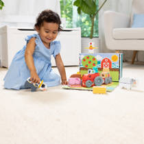 Melissa & Doug Blockables boerderij blokkenset 56-delig productafbeelding 10