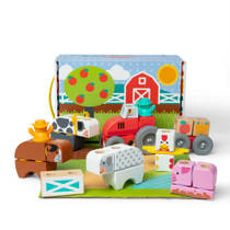 Melissa & Doug Blockables boerderij blokkenset 56-delig