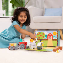Melissa & Doug Blockables boerderij blokkenset 56-delig productafbeelding 9