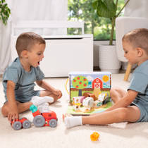 Melissa & Doug Blockables boerderij blokkenset 56-delig productafbeelding 8