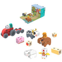 Melissa & Doug Blockables boerderij blokkenset 56-delig productafbeelding 6