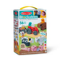 Melissa & Doug Blockables boerderij blokkenset 56-delig productafbeelding 2