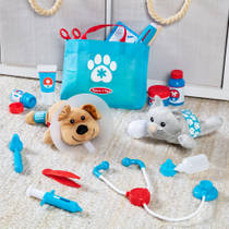 Melissa & Doug dierenarts speelset inclusief opbergtas 24-delig productafbeelding 5