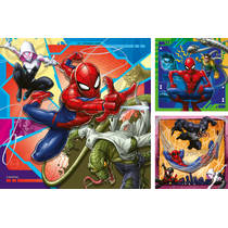 Ravensburger Spider-Man puzzelset - 3 x 49 stukjes productafbeelding 2