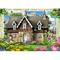 Ravensburger puzzel Hillside Cottage - 1000 stukjes productafbeelding 2