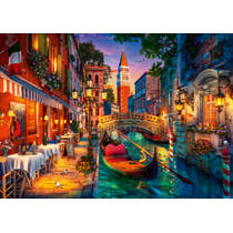 Ravensburger puzzel Canal Cruise in Venice - 1000 stukjes productafbeelding 2
